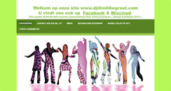 Desktop Screenshot of djdimilikegreet.com